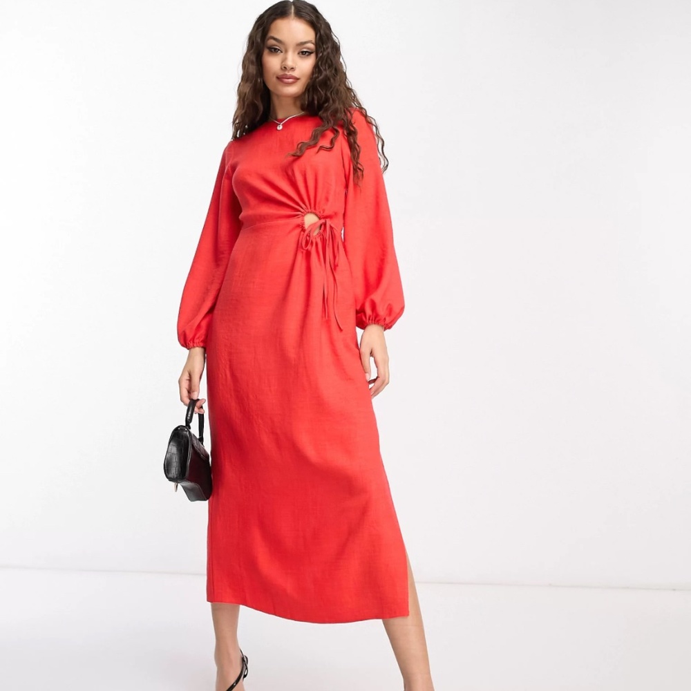 ASOS Cut Out MIDI Dress
